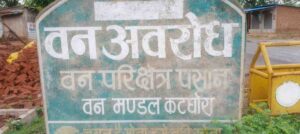 पसान वन अवरोध बैरियर 
