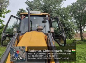 JCB machine 