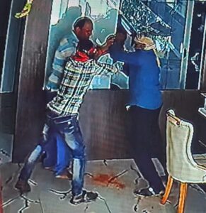 CCTV में कैद हुए लुटेरों के चेहरे,