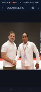 कोरबा ग्रामीण कांग्रेस जिला अध्यक्ष मनोज चौहान,