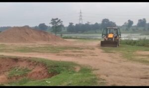 Illegal Sand Storage Kotmi