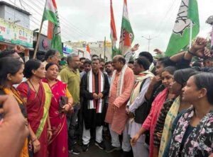 कांग्रेस विरोध प्रदर्शन