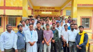 पसान अस्पताल में सांसद ज्योत्सना महंत ने इन्वर्टर बैटरी की सौगात दी