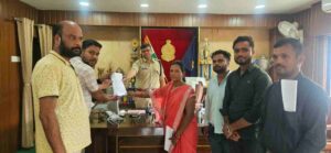 उदरदा पर्यटन मार्ग बंद होने के विरोध में ग्रामीणों ने ज्ञापन सौंपा