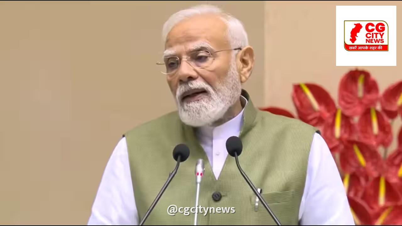प्रधानमंत्री मोदी ने पर्यावरण और जलवायु गतिशीलता पर वैश्विक सम्मेलन का किया उद्घाटन