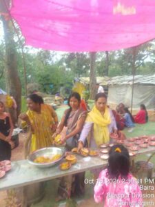 मातिन दाई धाम में भव्य भंडारा, हजारों ने ग्रहण किया प्रसाद